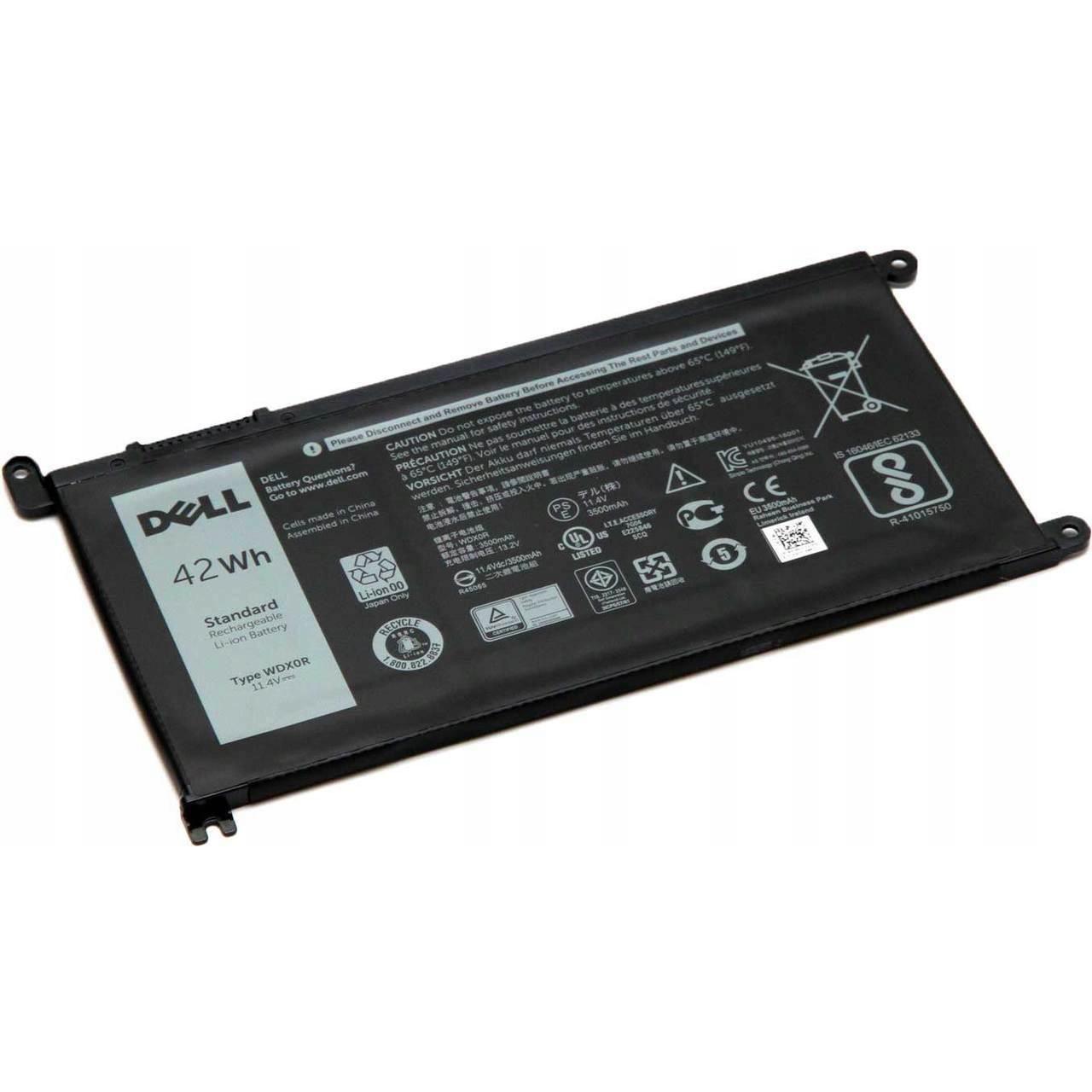 Batería original DELL 42Wh 11,4V 3CRH3