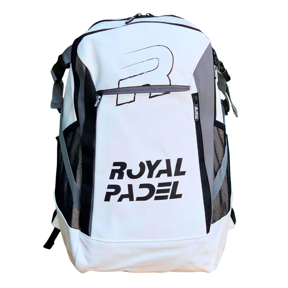Paletero para Pálas de Padel Mochila Royal Padel Force White 2026