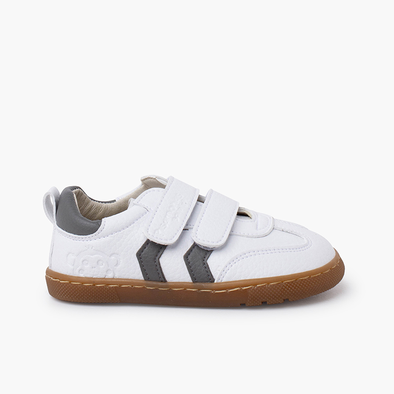 Pisamonas Zapatillas Barefoot niños bandas laterales