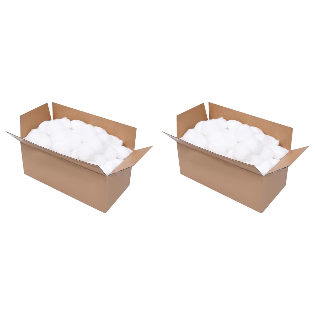 vidaXL Bolas de Filtro de Piscina Depuradoras Reutilizables para Agua 1400 g PE Color Blanco,  Azul, y mas