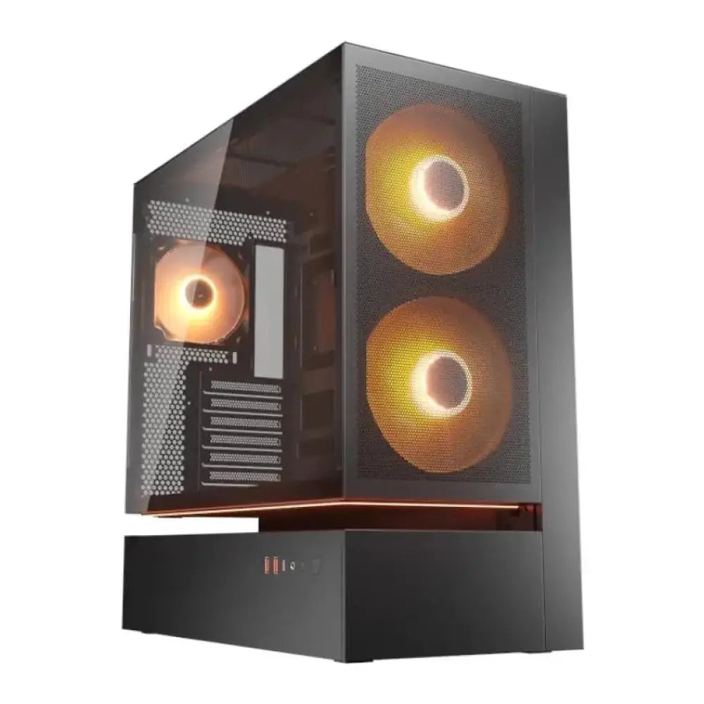 Torre PC Caja PC Cougar CGR-2DA4B-M Midi Tower ATX Vidrio Templado RGB Negro