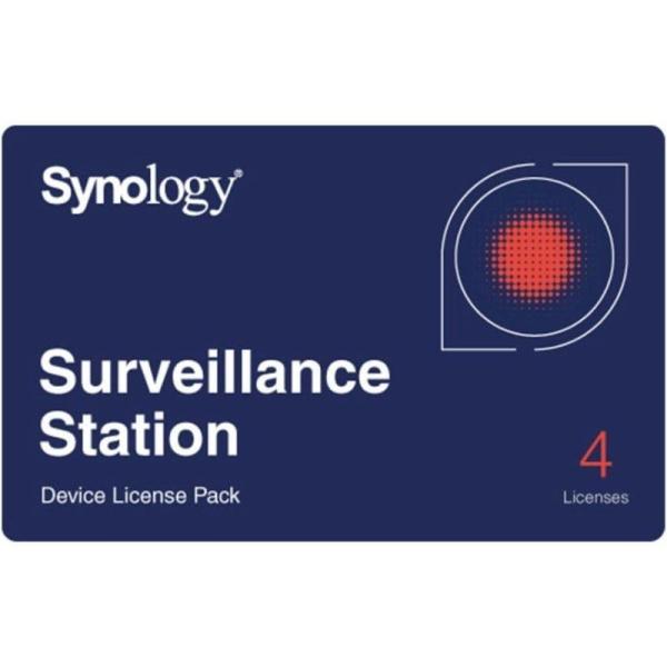 SYNOLOGY Camera License Pack (4 Licencias)