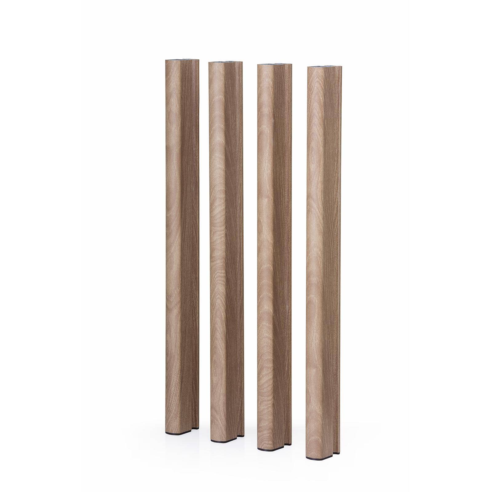 Mondum Patas de Aluminio Efecto Madera para Jardineras Mondum Mediterráneo H62.5 cm