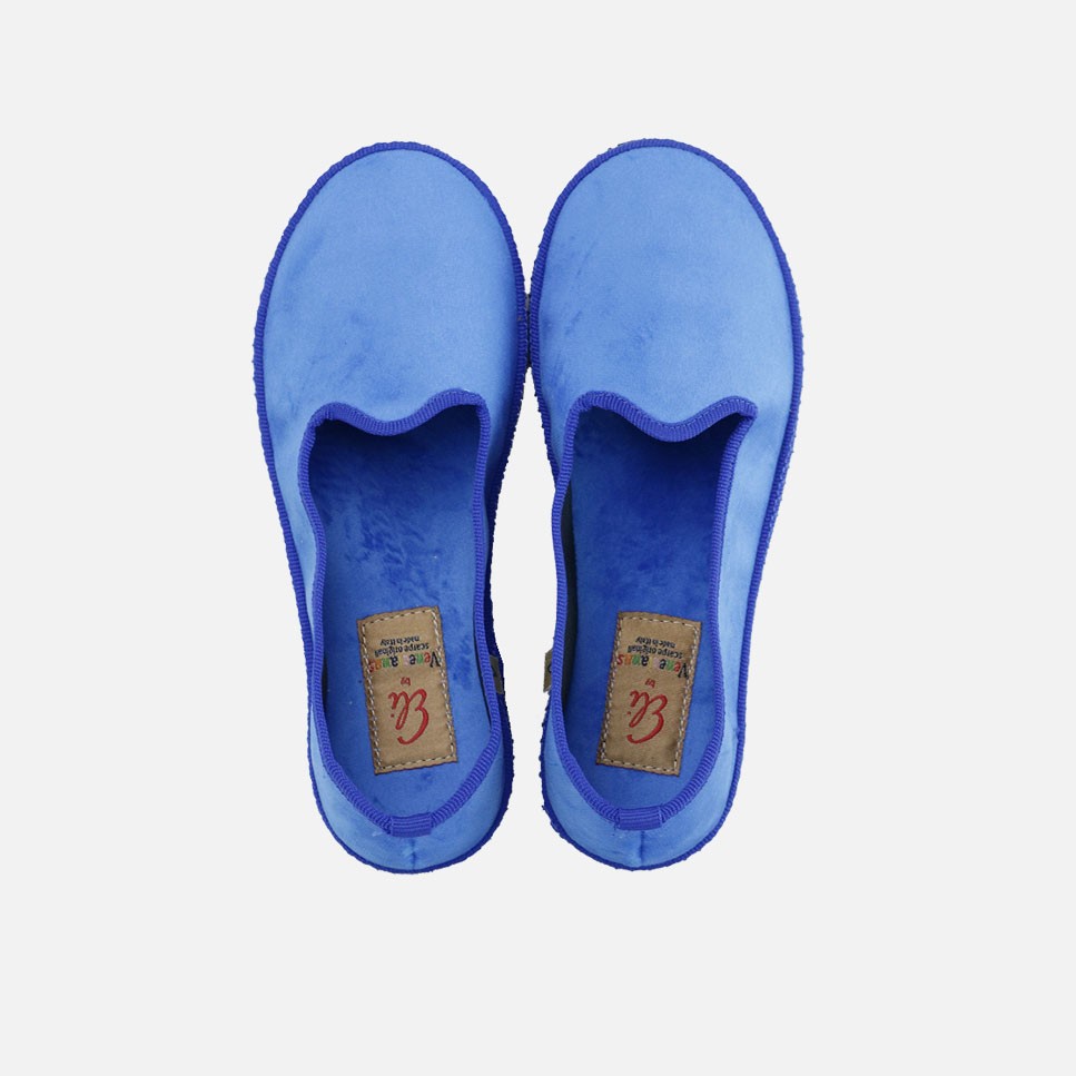 Slipper Velluto Bluette Eli By Venezianas | Eli 1957