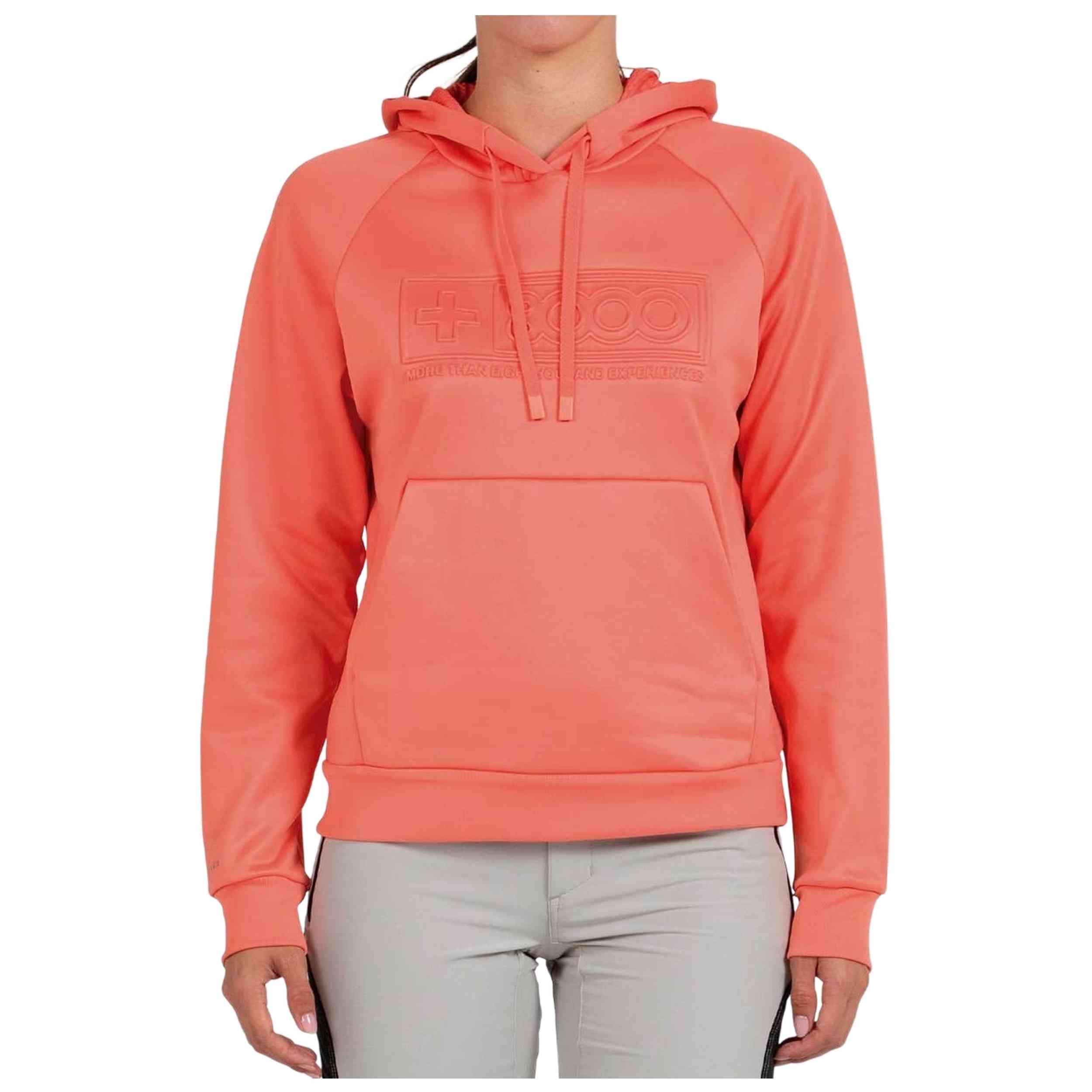 Sudadera +8000 modelo Elin en color Naranja