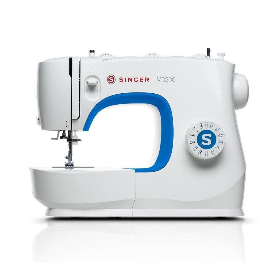 Singer M3205 - Máquina de coser, color blanco