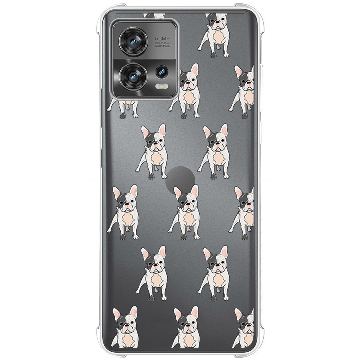 Funda Silicona Antigolpes para Motorola Edge 30 Fusion 5G diseño Perros 12 Dibujos