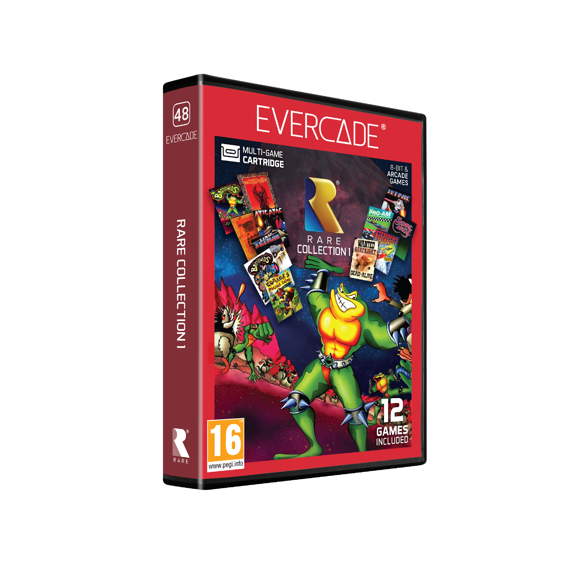 Cartucho Evercade Rare Collection 1 - Nuevo precintado - PAL España