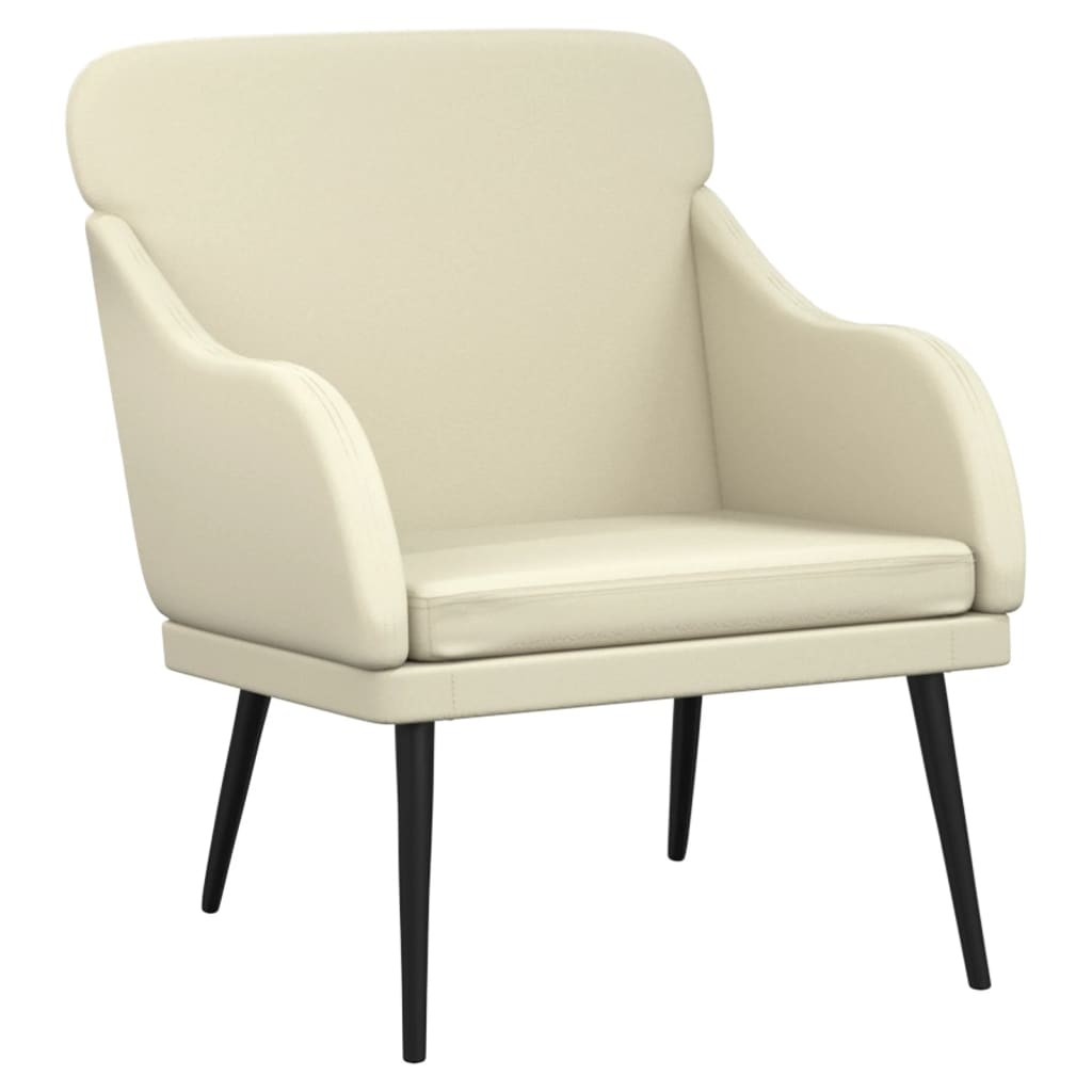 vidaXL Sillón Silla de Descanso Relax Asiento Mueble de Salón Cuero Sintético