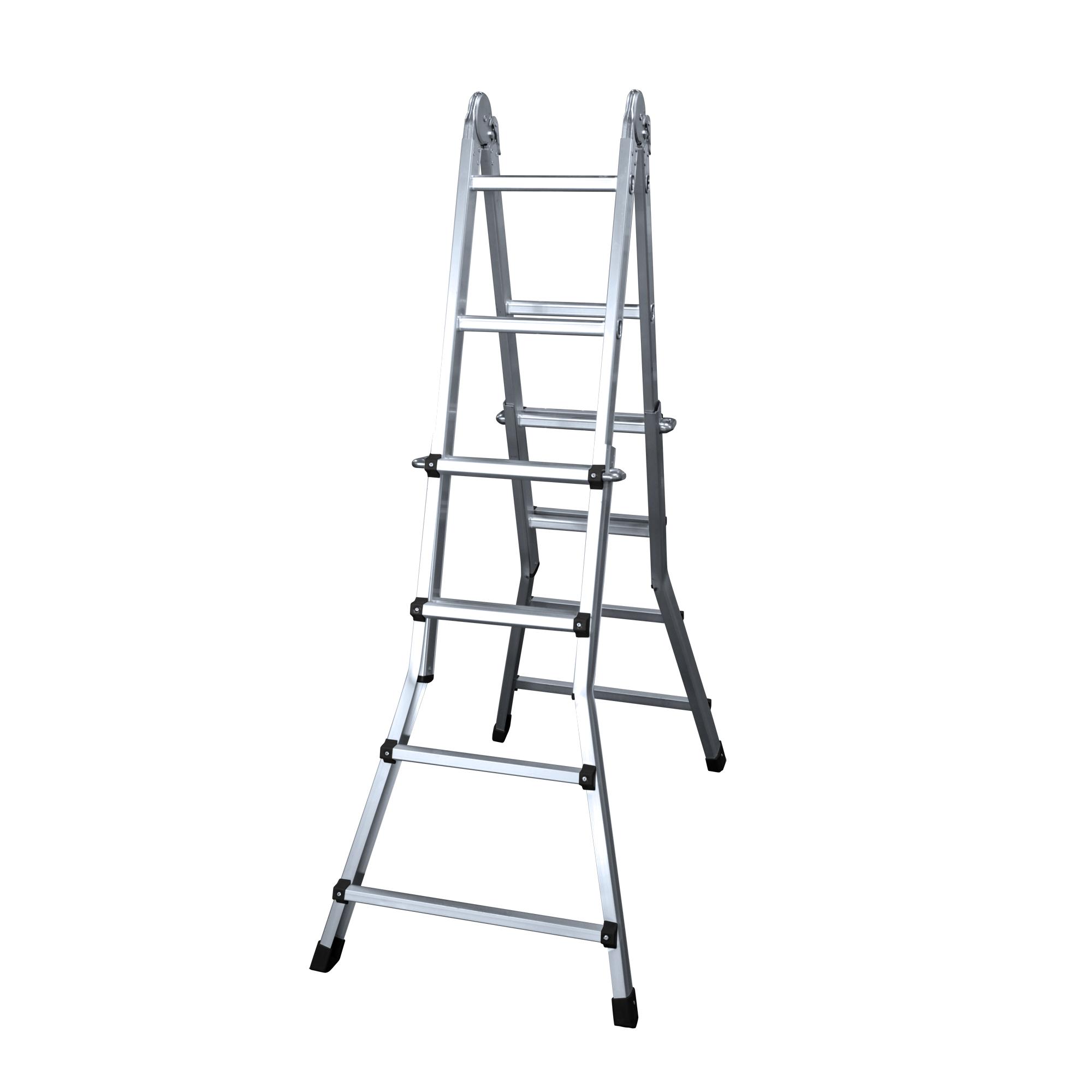 Altipesa. Escalera Multifunción telescopica 4+4 peldaños
