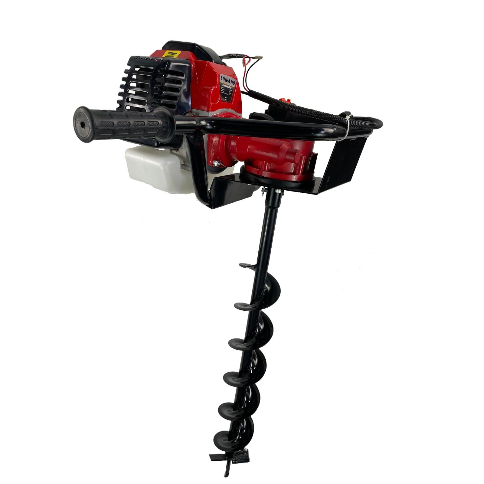 Ahoyador Linea HD 52cc 3CV con Broca 100 mm | Motor 2T Profesional