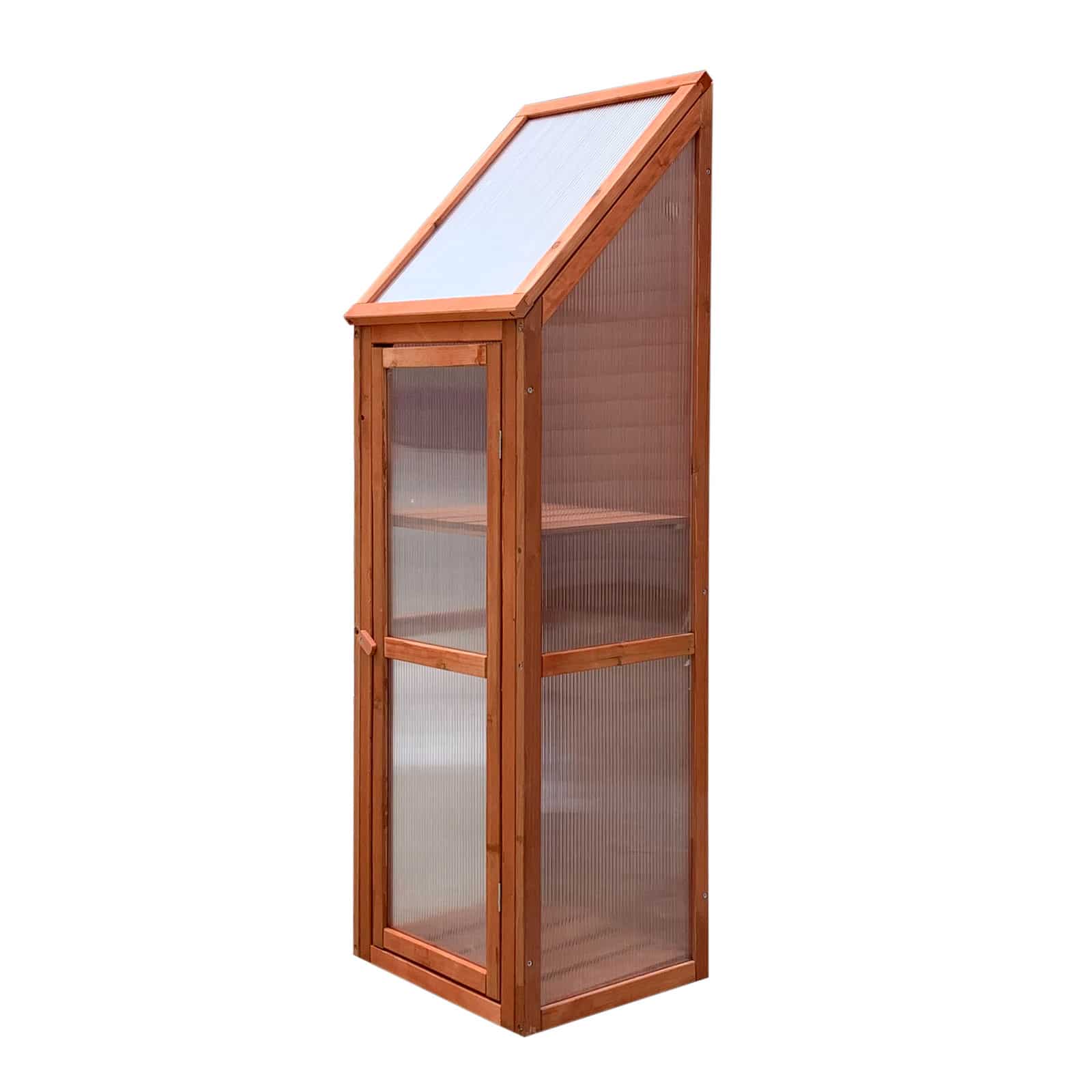Gardiun Invernadero Gardiun Wooden III 35x41x132 cm Vertical en Madera y Policarbonato