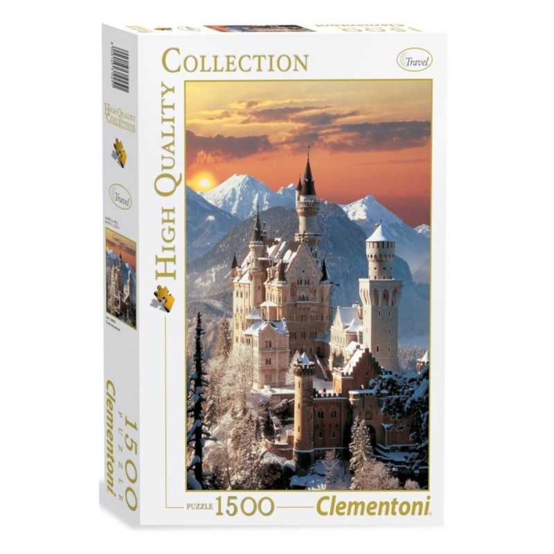 Puzzle 1500 piezas Castillo Neuschwanstein - Clementoni
