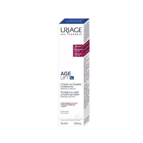 Uriage Age Lift Crema Noche Revitalizante Antiarrugas 40 Ml