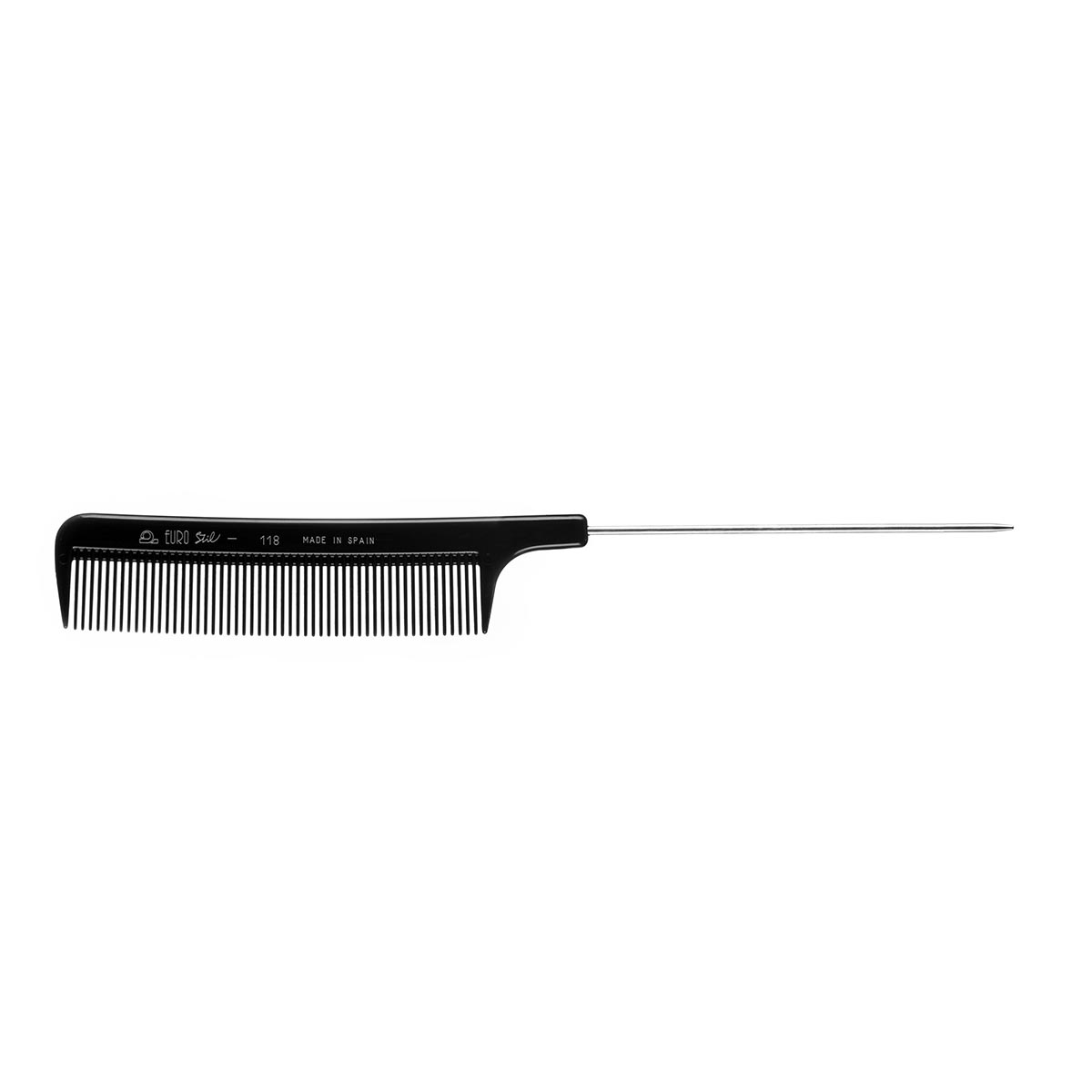 Eurostil Batidor Grande Peine Carbono - Profi Haarkamm Für Friseure