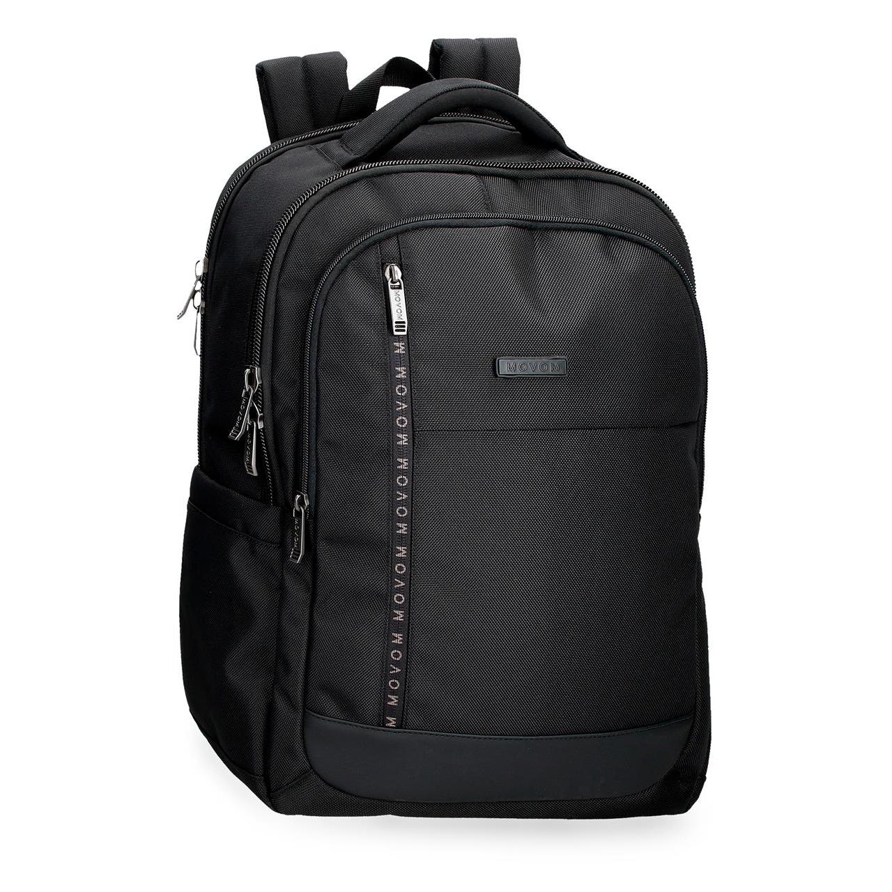 Mochila para portátil Movom Buster tres compartimentos negro