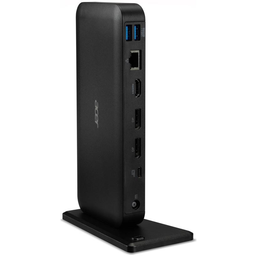 Acer | Estación de acoplamiento USB tipo C III con cable de alimentación de la UE | Estación de acoplamiento