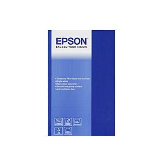 Epson - Papel fotográfico glossy S042539 de 200 g/m² para impresoras Epson, acabado brillante con colores vibrantes y secado rápido, paquete de 50 hojas A4
