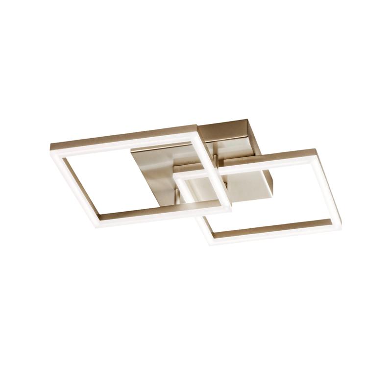 Lámpara de techo LED BARD moderna de 39 W, oro mate 3394-22-225 Fabas Luce