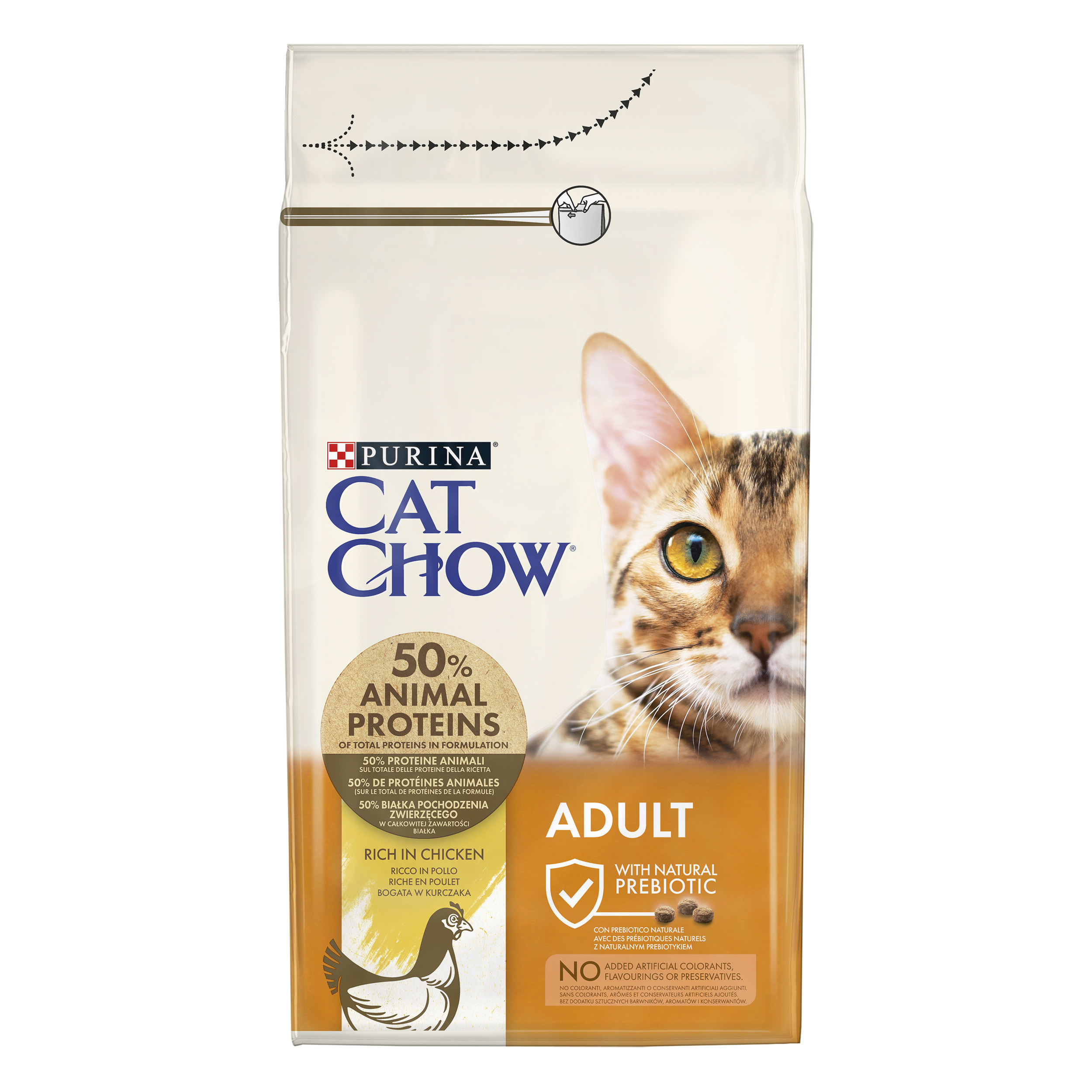 Cat Chow Adult Pollo Pienso para Gatos  Pienso completo para gatos adultos