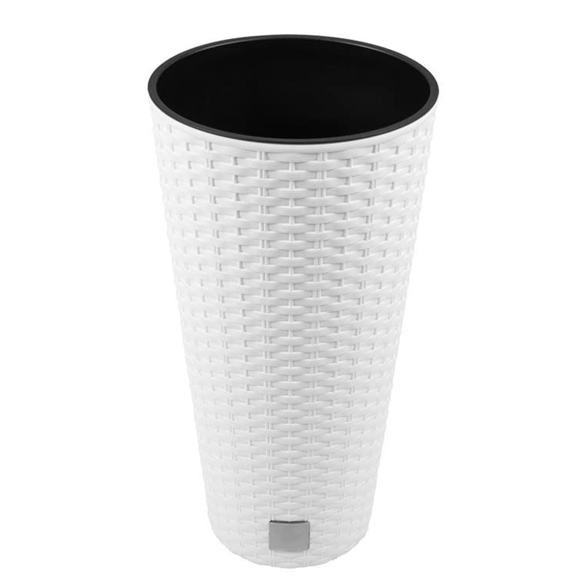 Maceta Prosperplast Rato 64L con Inserto Blanco 40x40x76.3cm