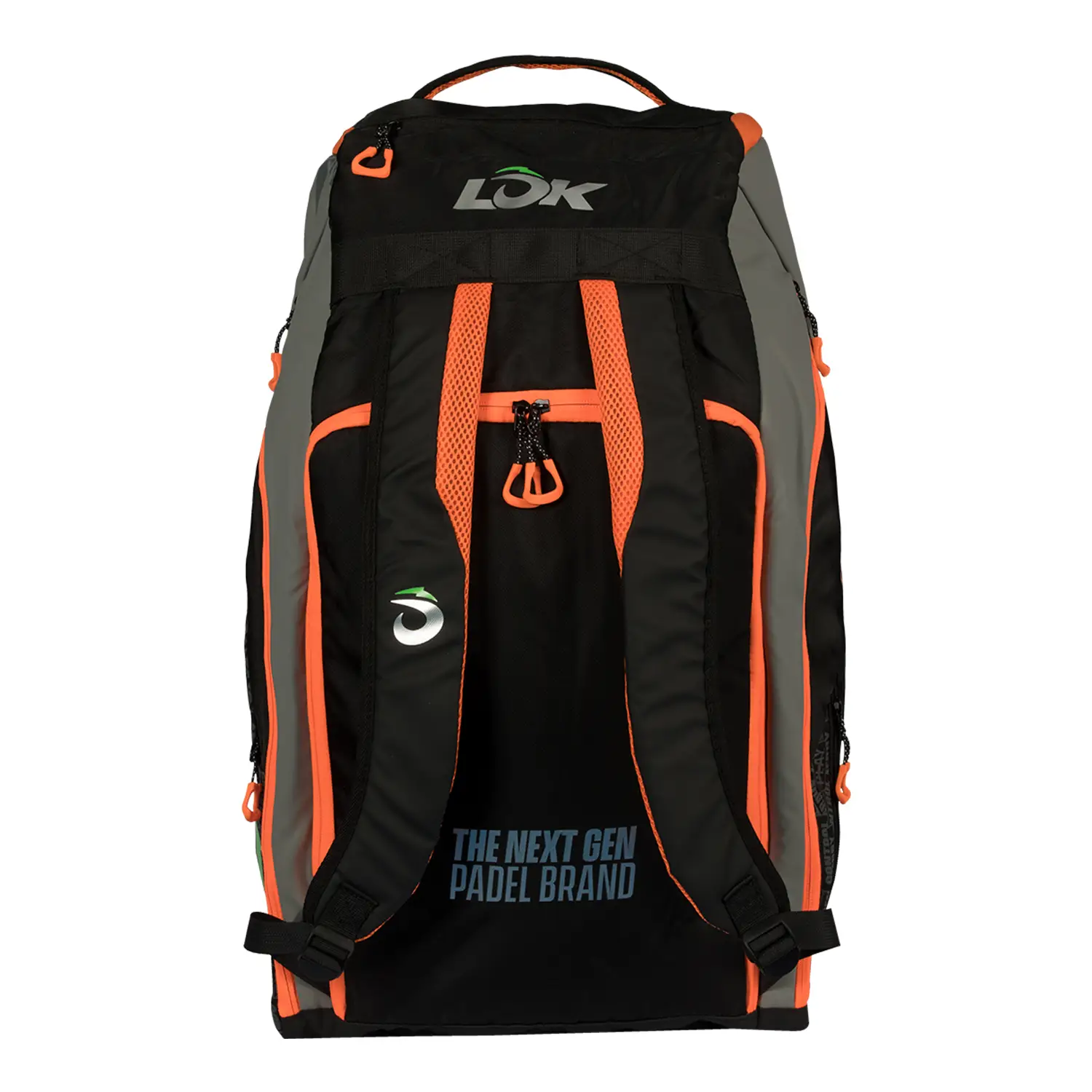 Paletero para Pálas de Padel Paletero Lok Maxx Gen 2 Negro/naranja Lb1pa0u16