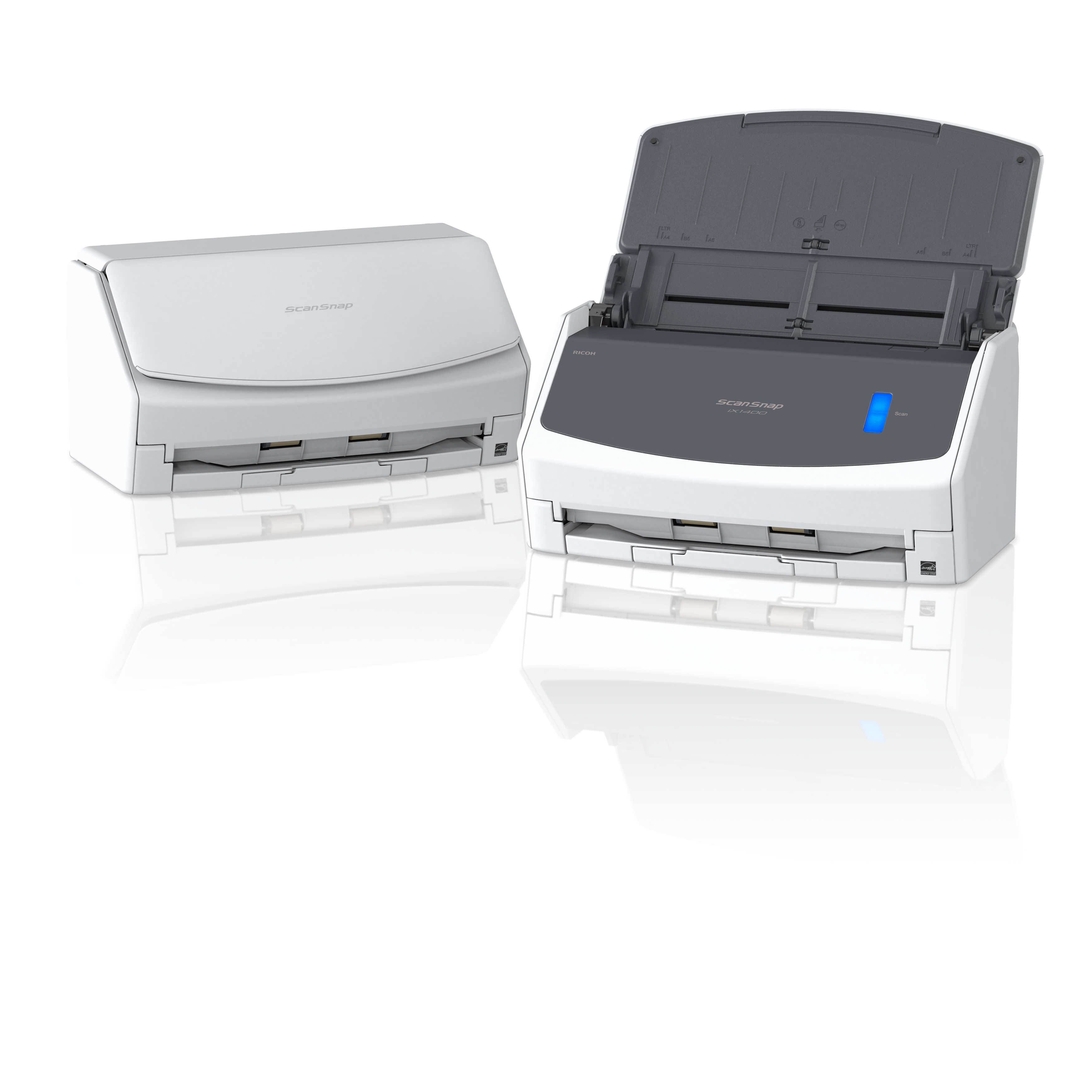 Fujitsu IX1400 Escáner con alimentador automático de documentos (ADF) 600 x 600 DPI A4 Negro, Blanco