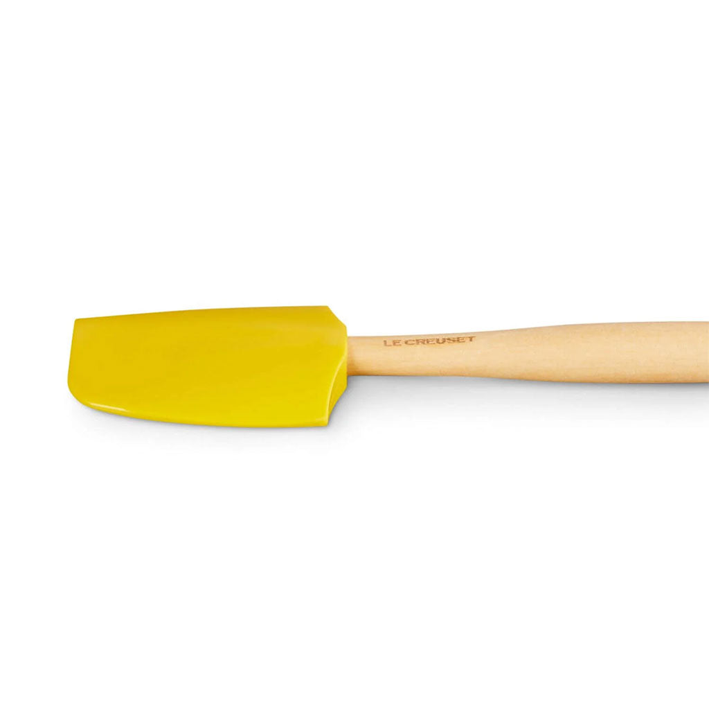 Espátula de Cocina Le Creuset Craft con Cabezal de Silicona Resistente a 250 °C, Mango de Madera, 28,5 cm