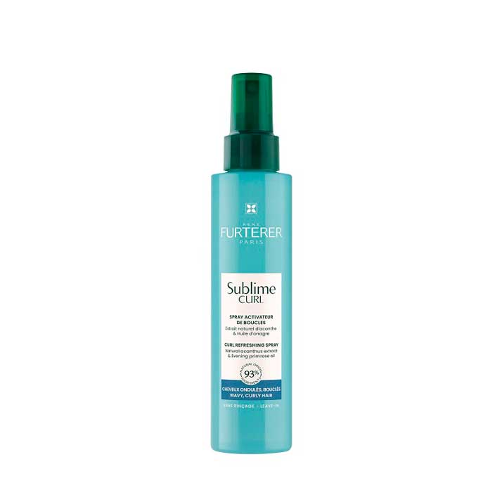 Spray Activado Rene Furterer Sublime Curl 150 Ml - Refresca y Define Rizos - Sujeción Duradera