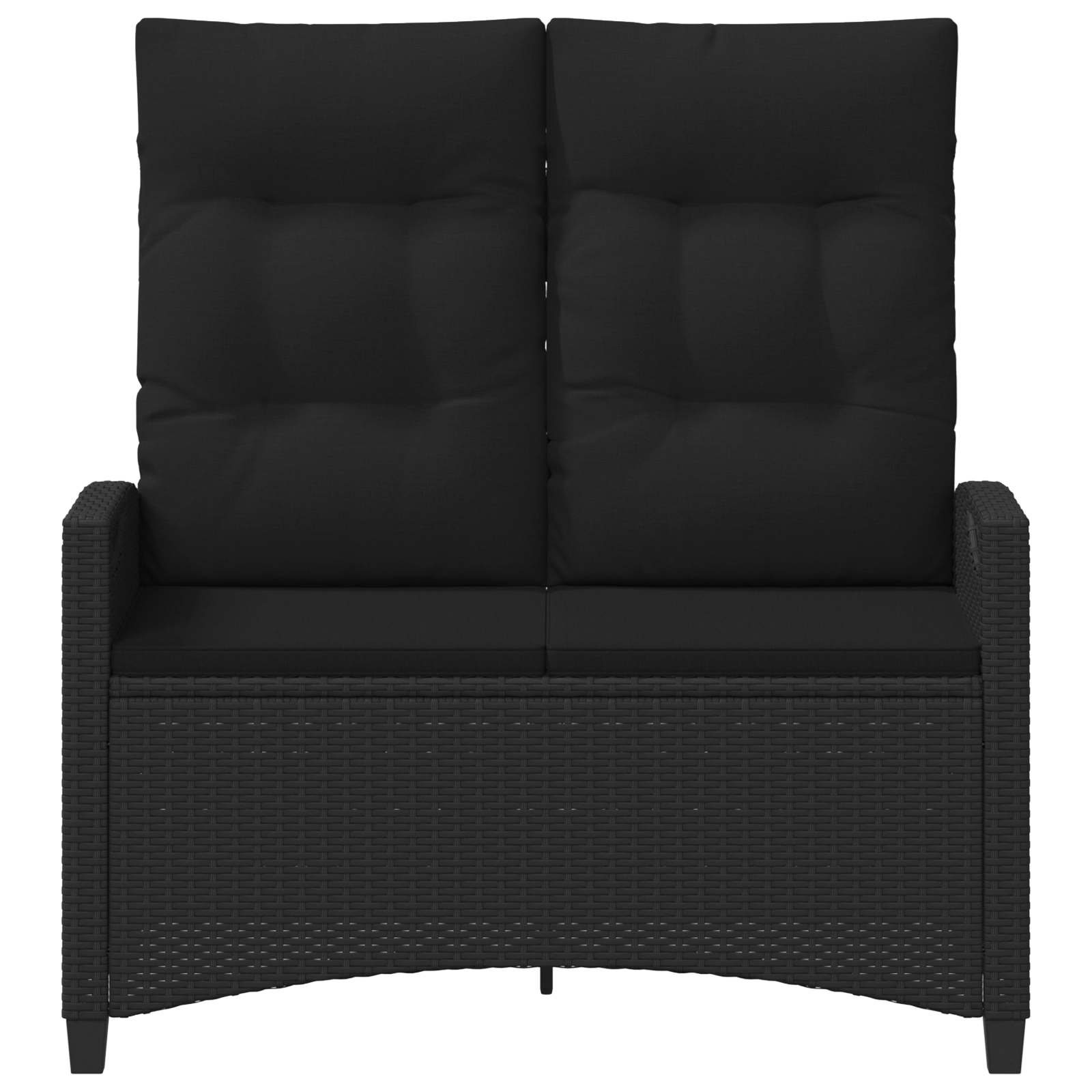 vidaXL Banco de jardín 105 x 60 x 112 cm Acero y Poliéster