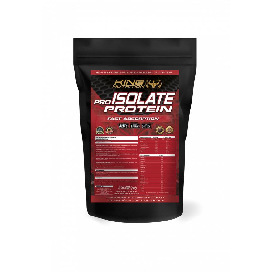 Pro Isolate Protein 1Kg King Nutrition Proteína Isolada