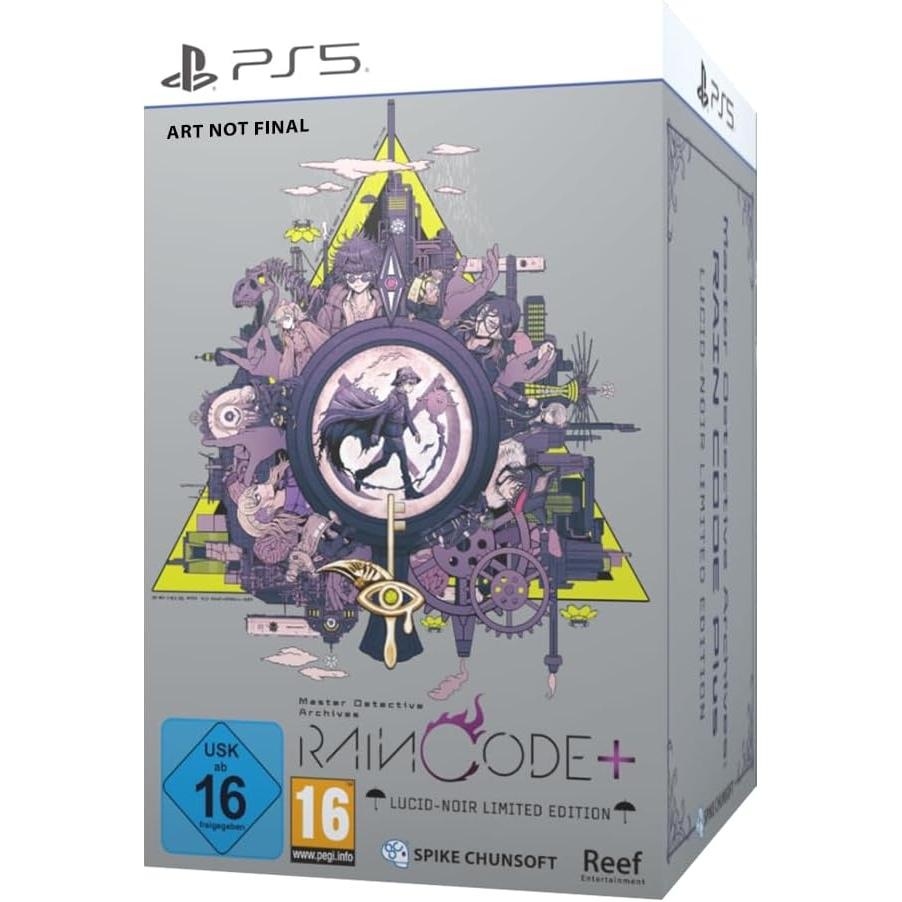 Master Detective Archives: RAIN CODE Plus - Lucid-Noir (Limited Edition) Juego Fisico para Consola Sony PlayStation 5 PS5