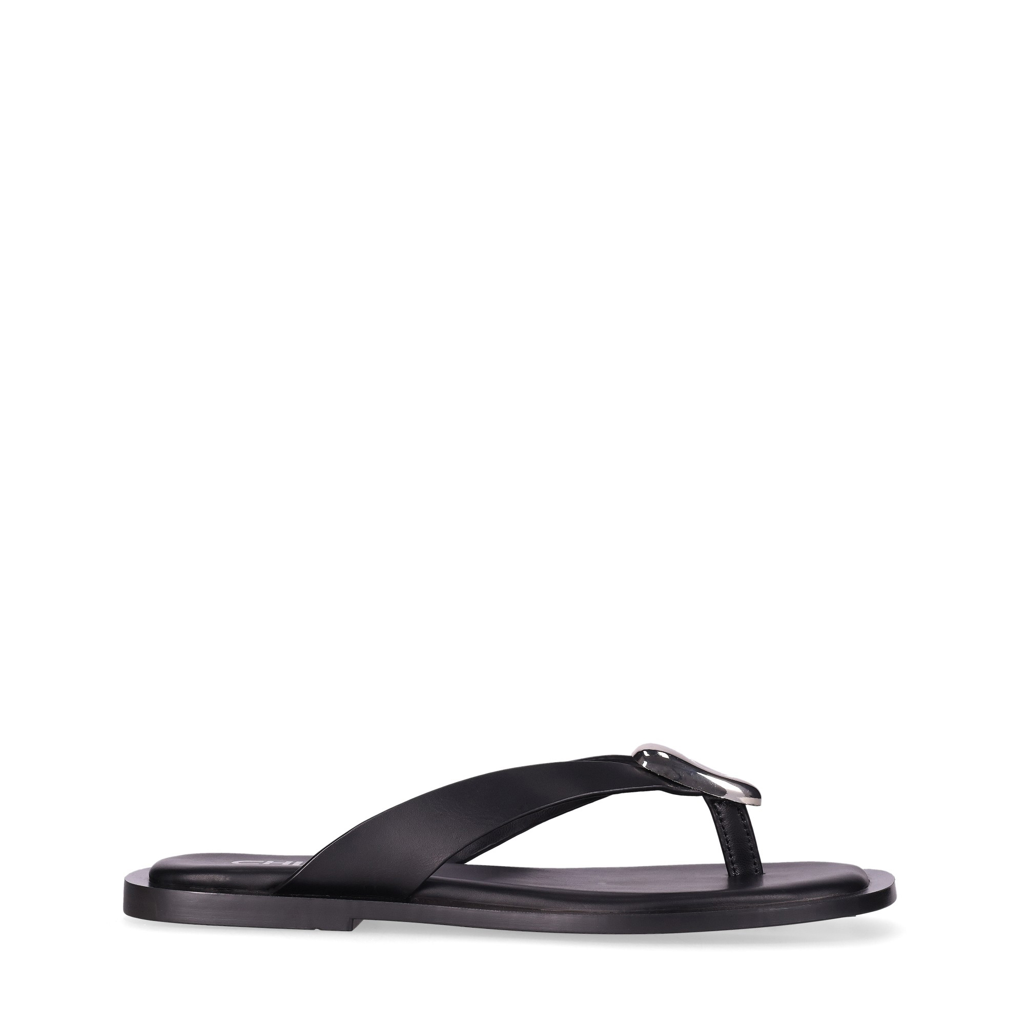 Chika10 ENYA 03 Sandalias Planas Negro/Black