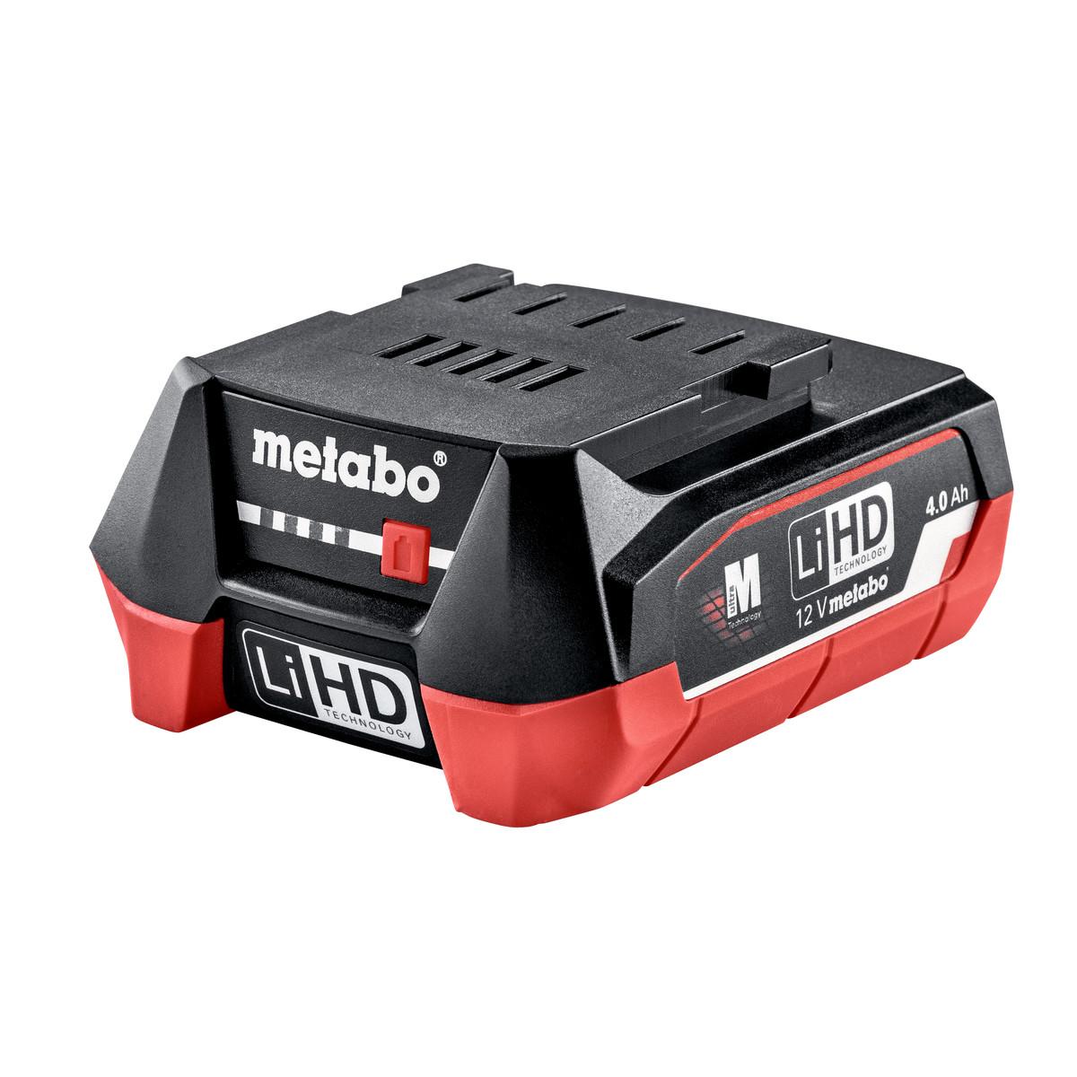 METABO MÁQUINAS - BATERÍA TECNOLOGÍA Air Cooled_Batería de LiHD - Batería/Litio 12 V LiHD 4,0 Ah