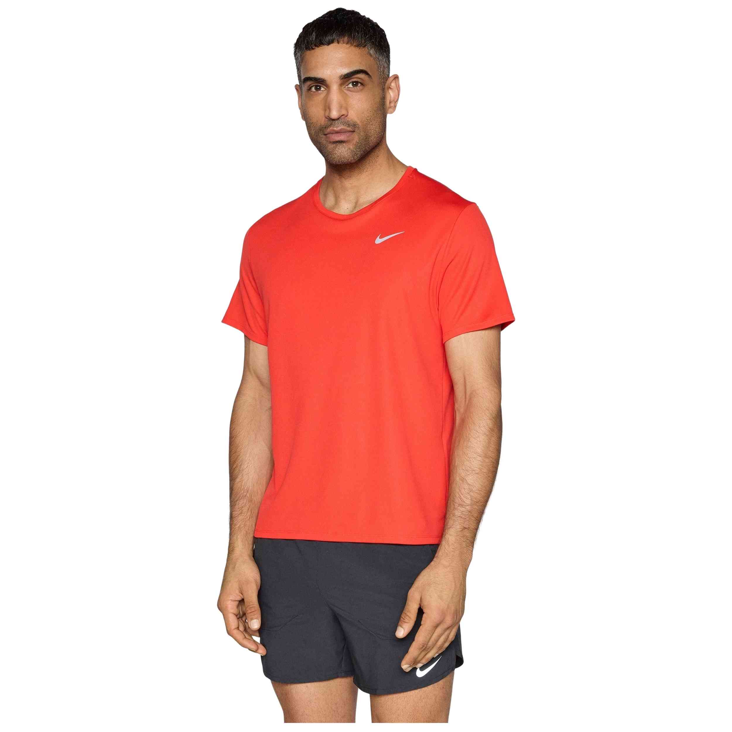 Camiseta De Manga Corta Under Armour modelo 1389171-494 para Hombre en color Rojo