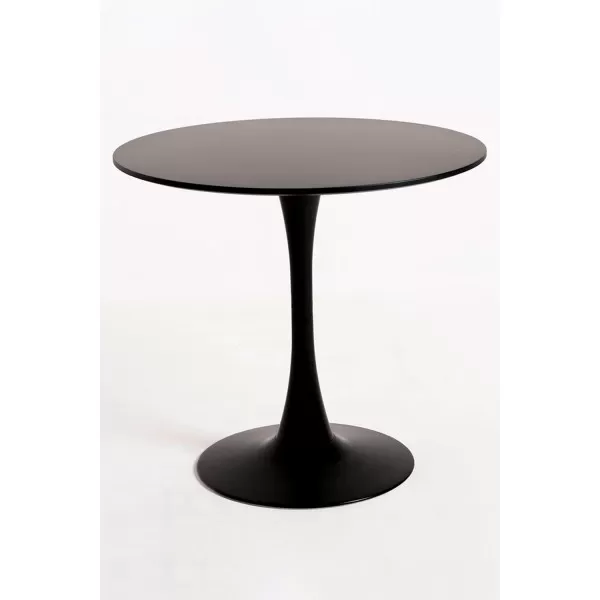 Regalos Miguel - Estilo Nórdico - Mesa Kolio 80 cm - Negro