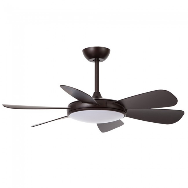 Wonderlamp Ventilador LED Clip Negro (24W)