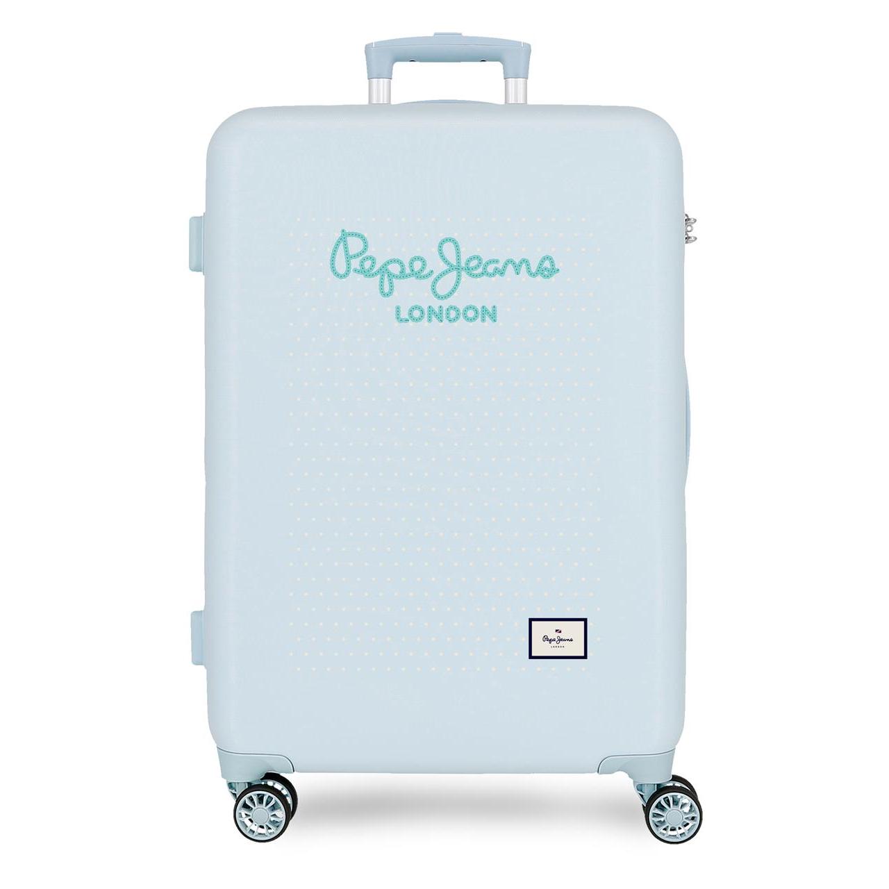 Maleta mediana Pepe jeans Dalma azul claro 42x65x23 cm
