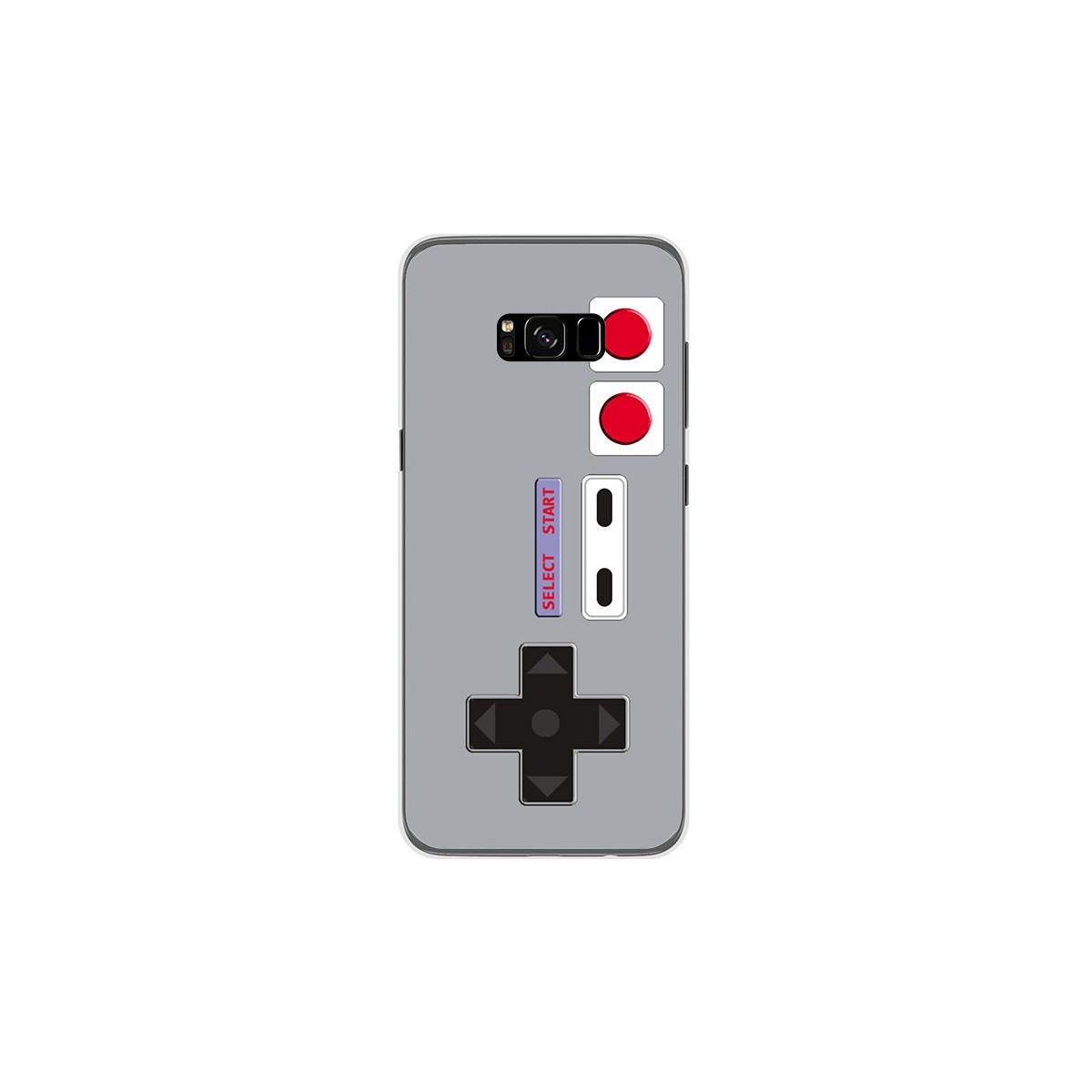 Tumundosmartphone Funda Gel Tpu para Samsung Galaxy S8 Plus Diseño Consola Dibujos