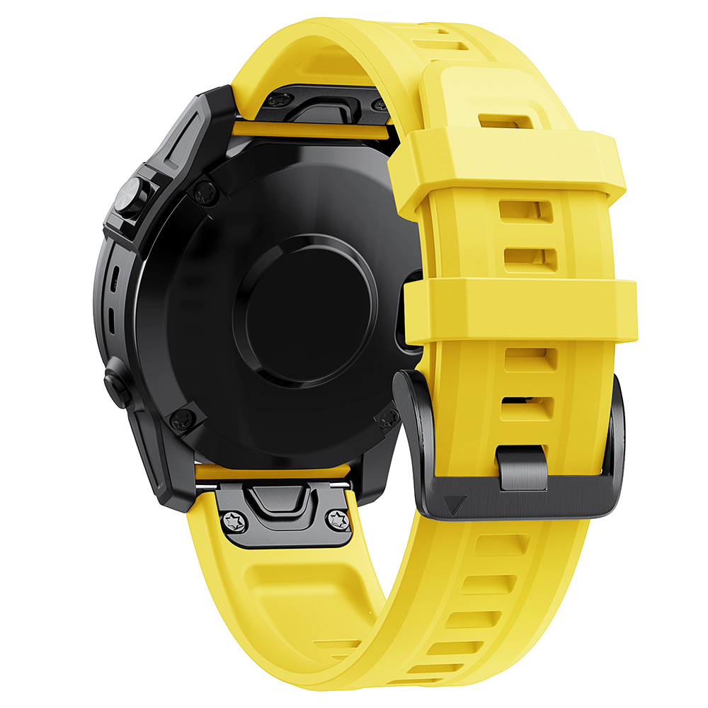 Correa de Silicona para Garmin Fenix 8 - 47mm / Fenix 7 / Fenix 6 / Forerunner 935 / Approach S60, Banda Básica Conectores Quickfit 26mm