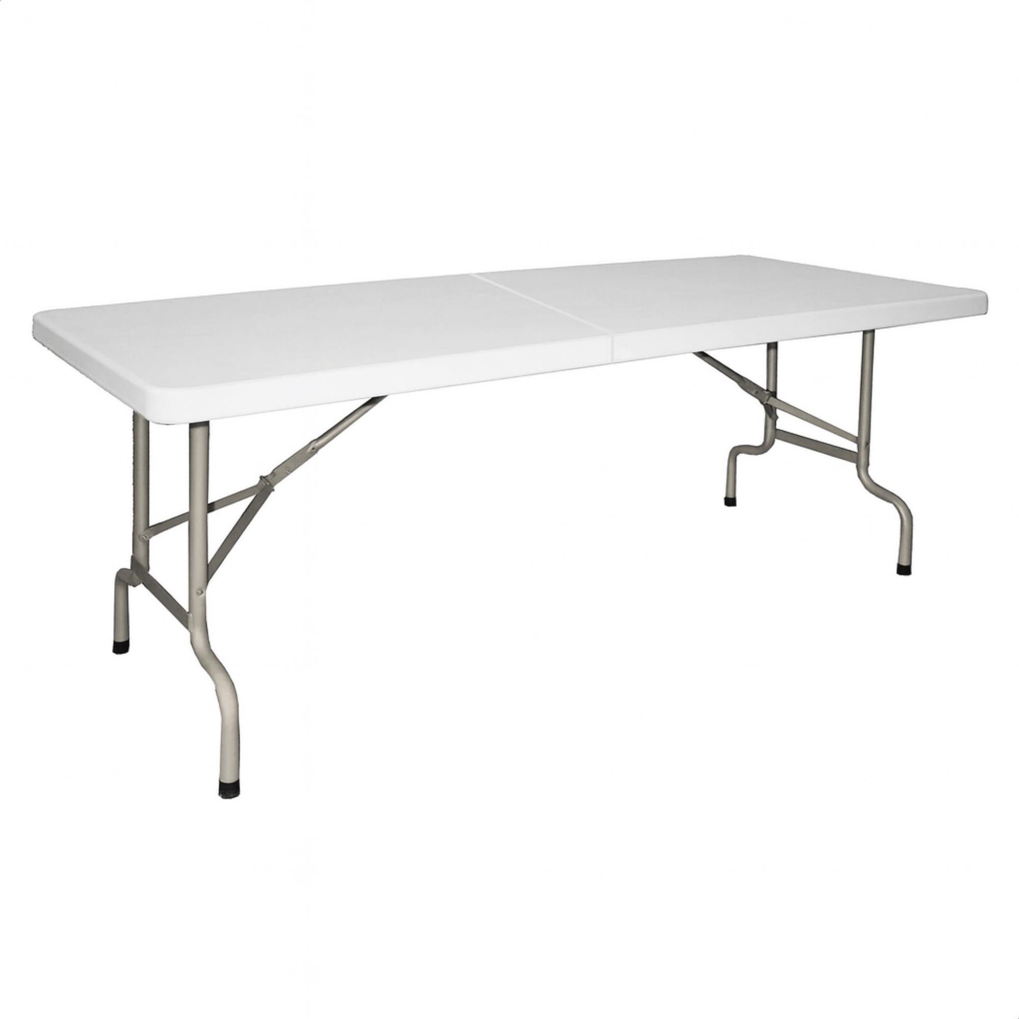 Wellhome Mesa Maleta Plegable Metálica 180cm X 75cm X 74cm - Práctica y Versátil