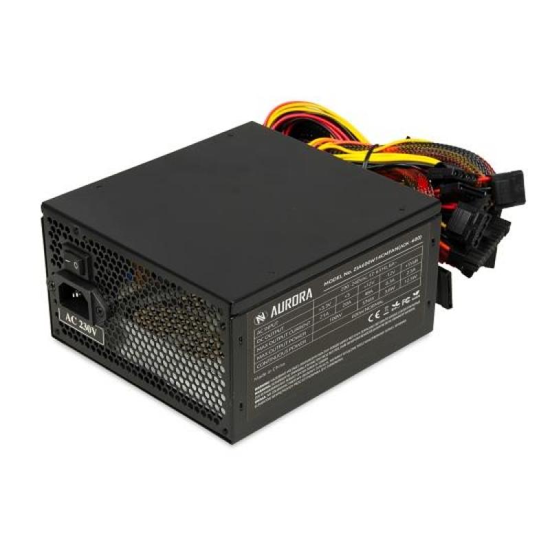 Fuente de alimentación IBOX AURORA 600W 14 CM FAN ZIA600W14CMBOX