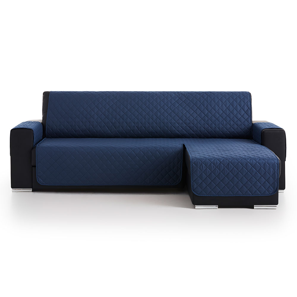 MAXIFUNDAS FUNDAS DE SOFA & CHAISE LONGUE | Modelo Couch Cover | Cubre Sofá Chaise Longue Acolchado Brazo Derecho 200 Cm | Amplia variedad de colores disponible
