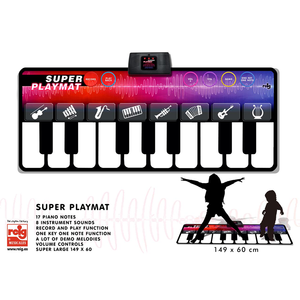 Piano Tapiz 149X60 Infantil Reig (8929)