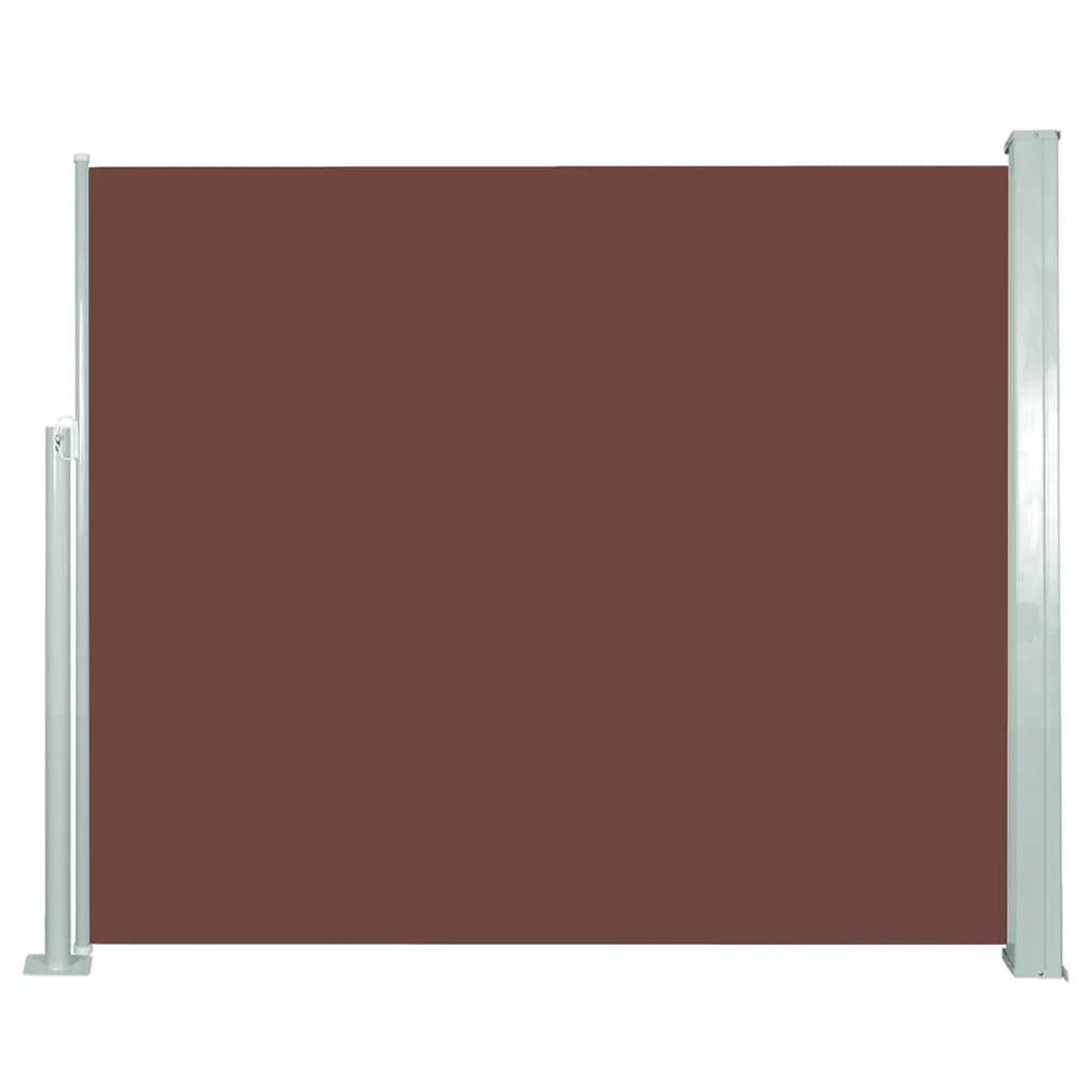 vidaXL Toldo lateral retráctil 120x300 cm Color Crema, Azul, Marrón