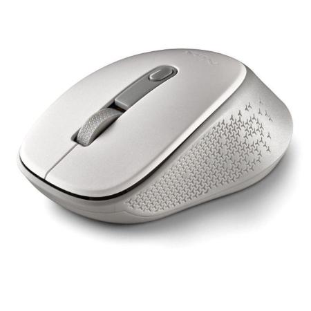 Ratón Inalámbrico Silencioso NGS DEW White – 1600 DPI Ajustables, Conexión 2.4GHz y Botones Ultra-Silenciosos