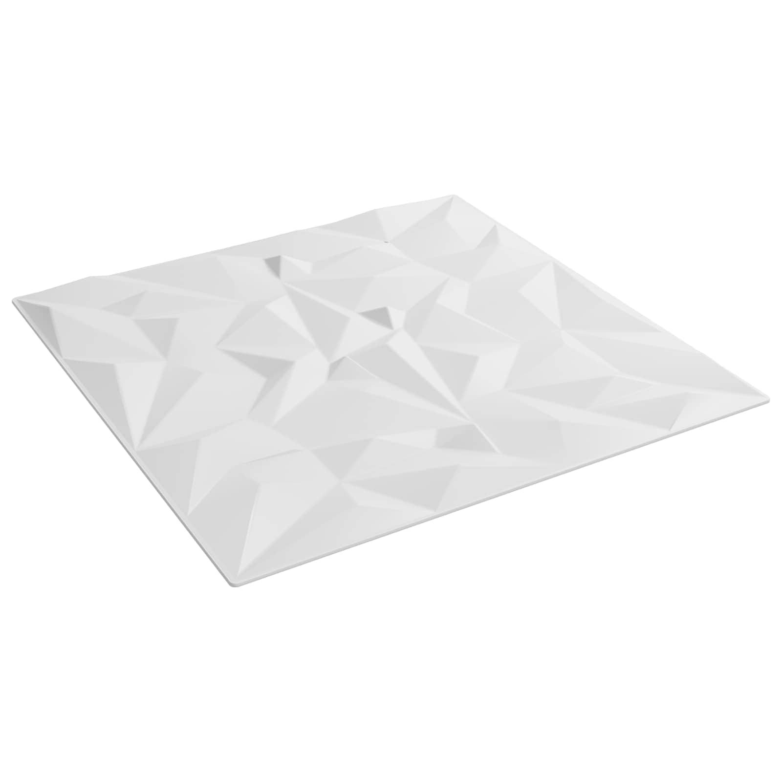 vidaXL Paneles de pared 48 pcs 50 x 50 cm Espuma XPS