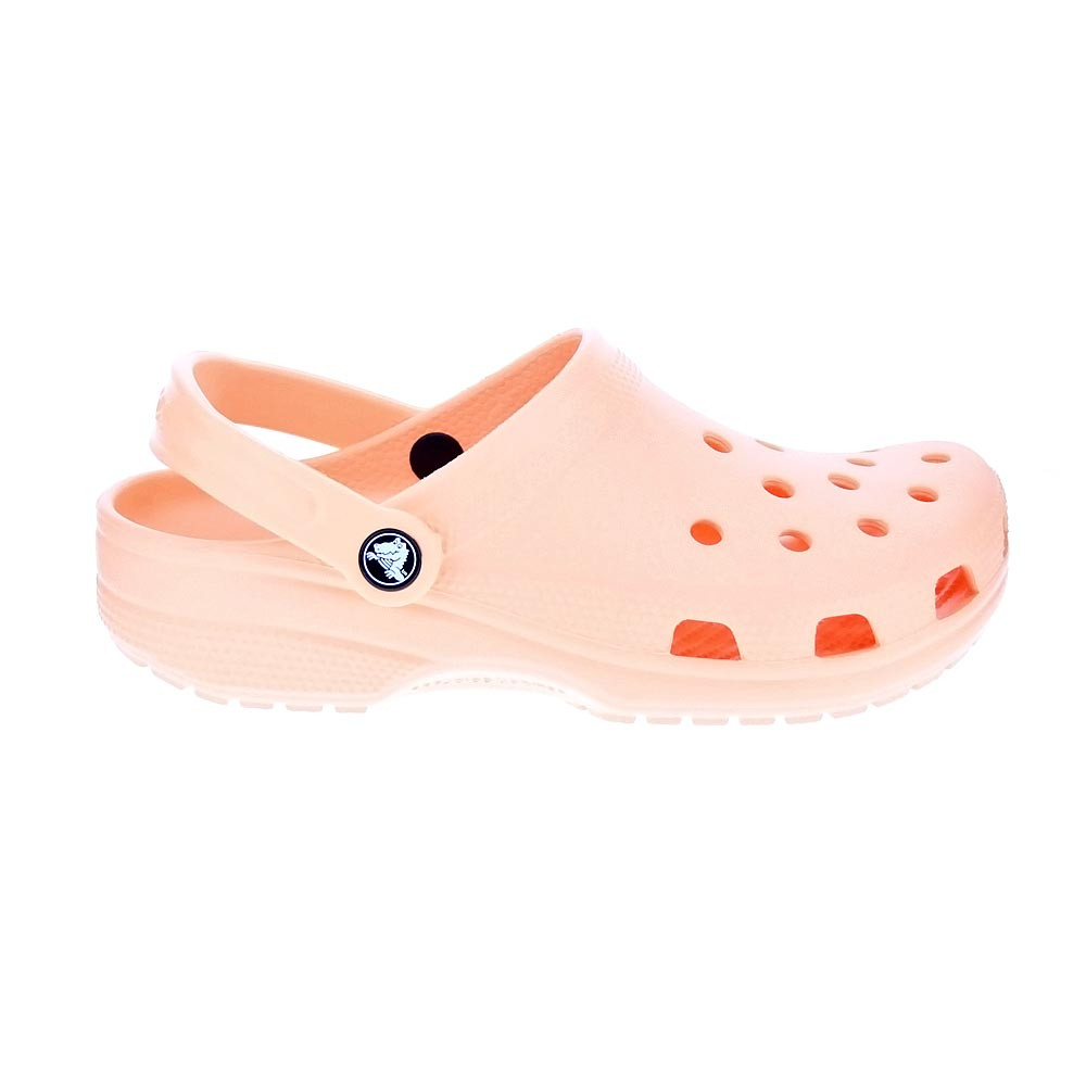 Crocs Mujer Zuecos modelo Classic Clog Naranja