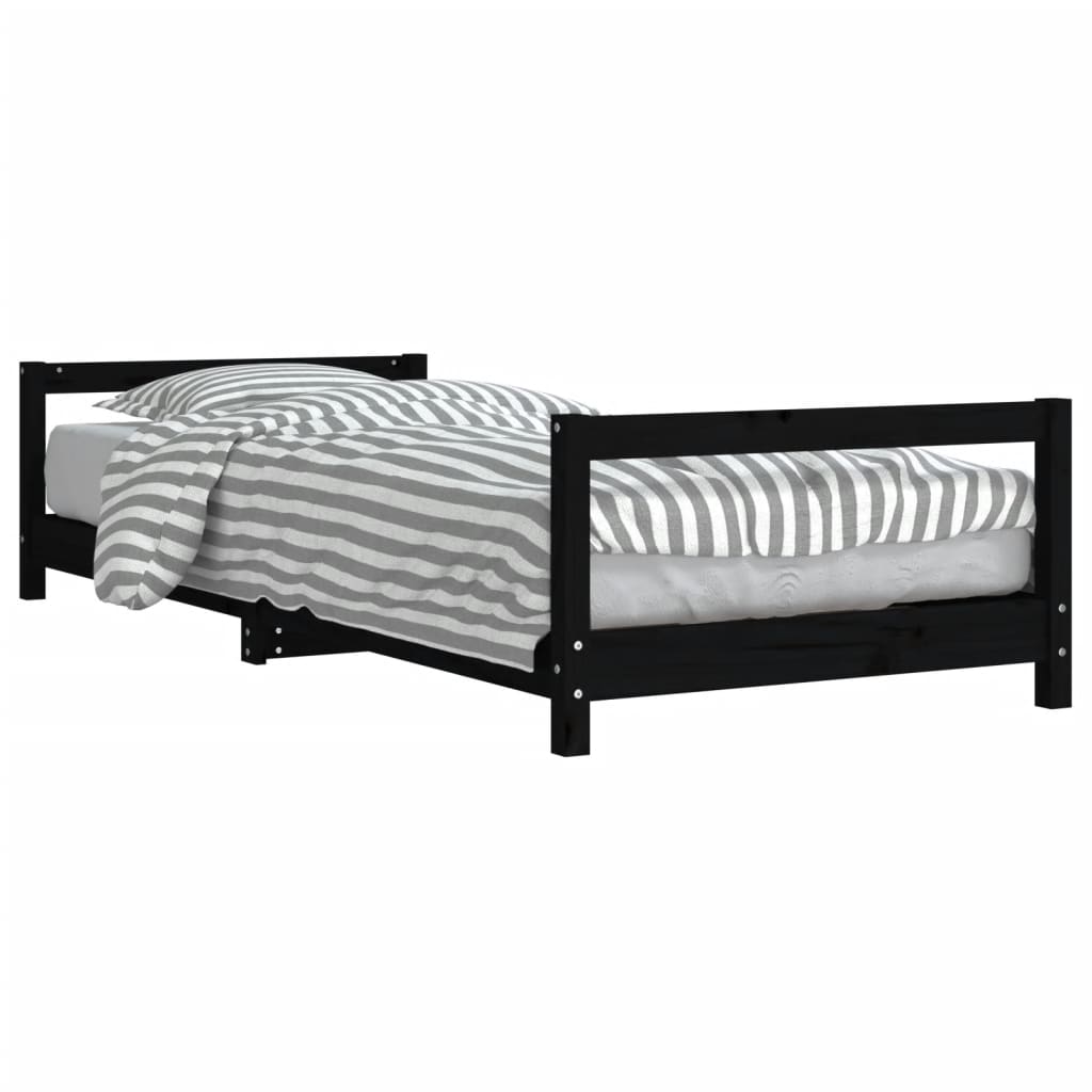 vidaXL Estructura de cama para niños madera de pino 90x190 cm