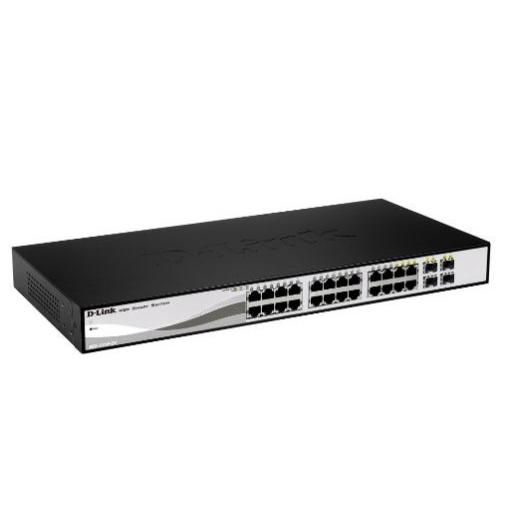 D-Link DGS-1210-26 24 puertos RJ-45 Negro, Gris DGS-1210-26